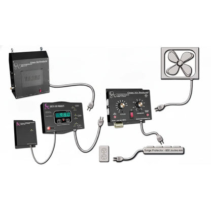 green air products co2 digital sequencer sensor cdmc 6 Installation Diagram