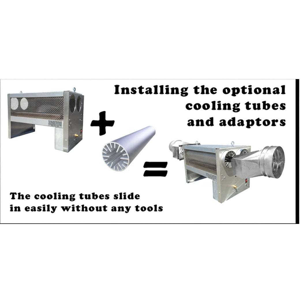 Green Air Products CO2 Generator AIR COOLED HEAT SINK optional installation