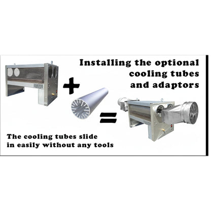Green Air Products CO2 Generator AIR COOLED HEAT SINK optional installation