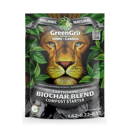 GreenGro Earthshine Biochar 2 LB (8/Case) Main Image
