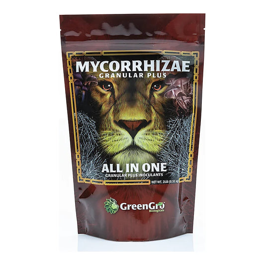 GreenGro Granular Plus Mycorrhizae All in One granular inoculant, 2 lb pouch