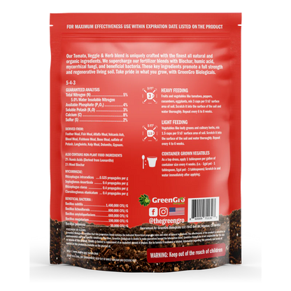 Veggie & Herb 4 Lb Case (10/CS) Main Image