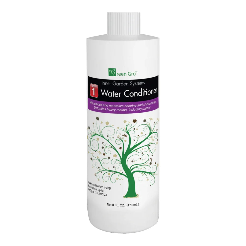 GreenGro Inner Garden Systems water conditioner, 8 fl oz bottle
