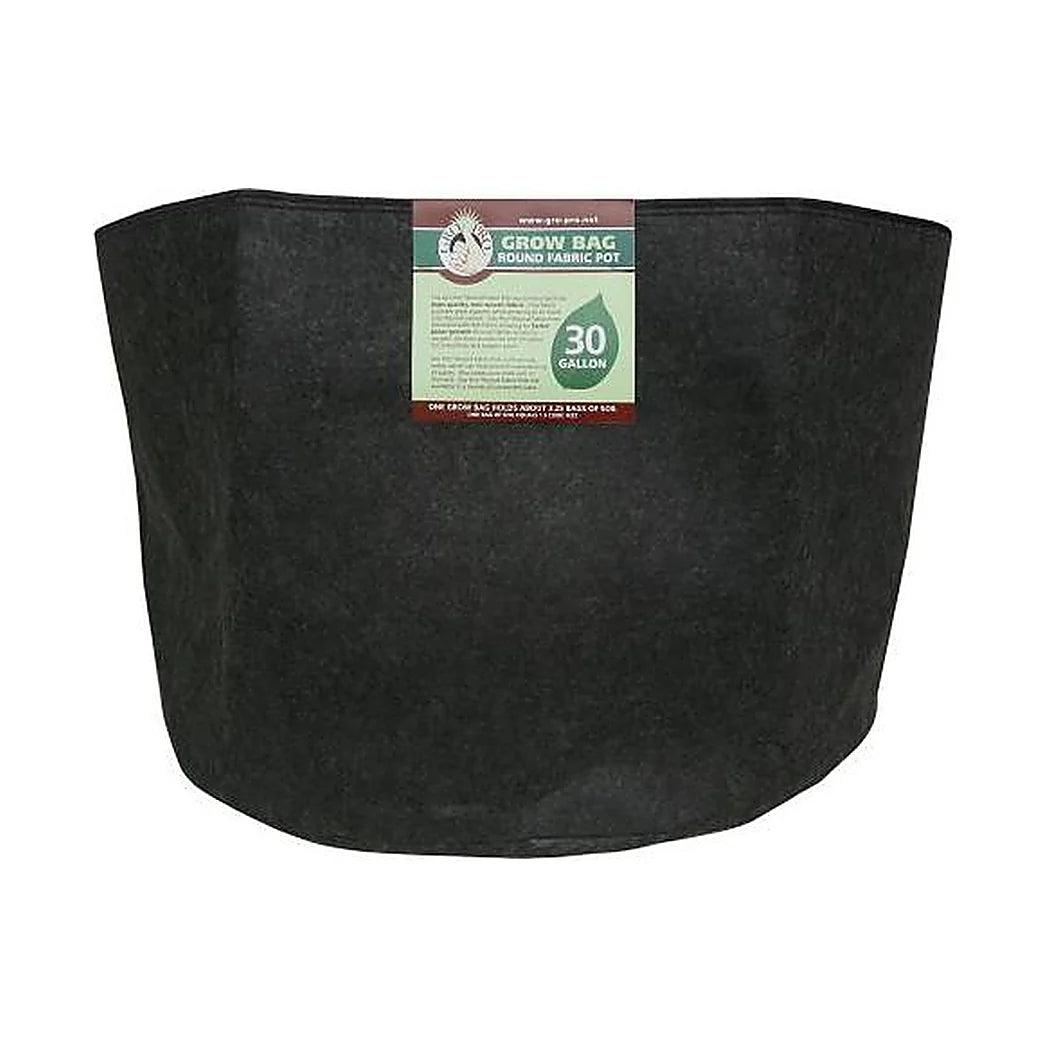 Gro Pro round fabric pot, 30 gallon, black