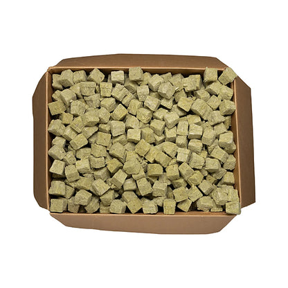 Grodan® Stone wool 1.5" A-OK Starter Plugs™ Loose in Carton (1.4x1.4x1.6) - (2,310ct. A-OK Loose Plugs in Carton) - A-OK 1.5 in starter plugs loose in carton