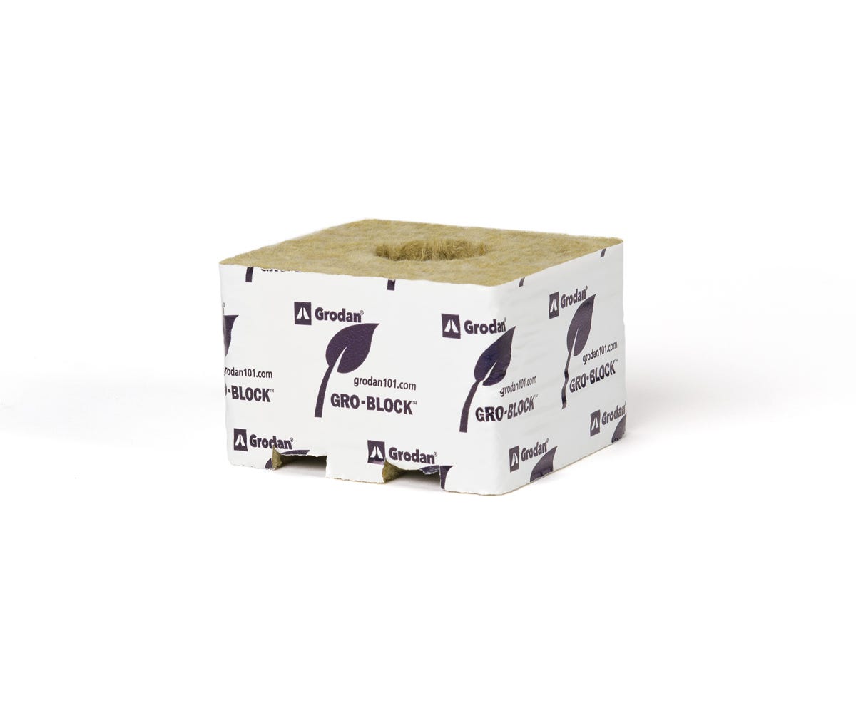 Grodan Gro Block Improved GR6.5 - 2448 Blocks on Pallet | Precision ...