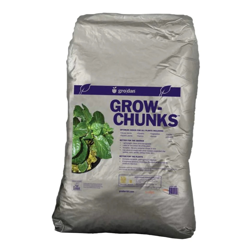 Grodan Grow-Chunks stone wool growing medium, 2 cubic foot bag