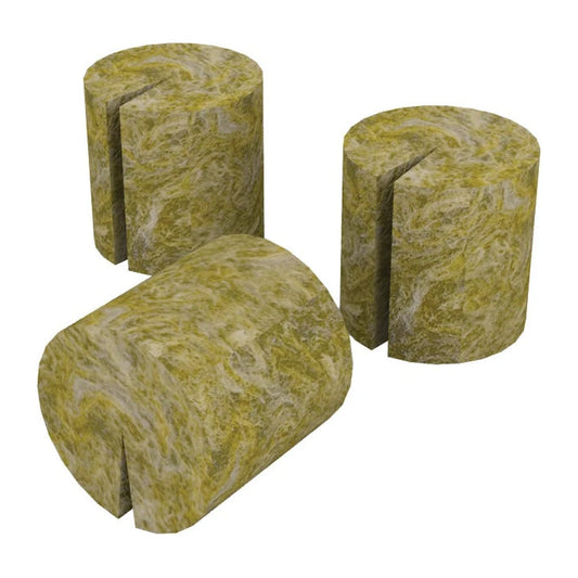 Grodan stone wool Macro Plugs, cylindrical propagation plugs with planting slit