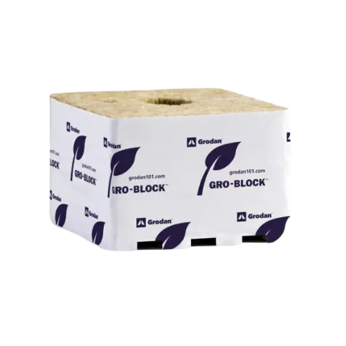 Grodan PAR22.5 Jumbo Block 6 In X 6 In X 4 In W/ Hole (Pallet Of 704 Loose Blocks) Main Image