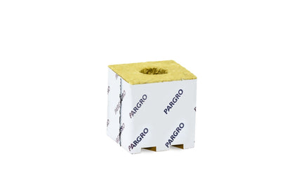 Grodan ParGro Quick Drain Block 4 x 4 x 4in w/ Hole - Single Strip of 6 Blocks Single Block