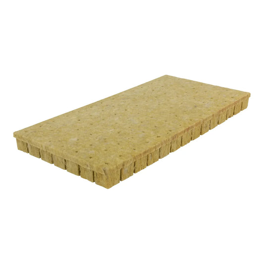 Grodan PRO A-OK stonewool starter plugs 1.5 in, unwrapped sheet of 98 cubes