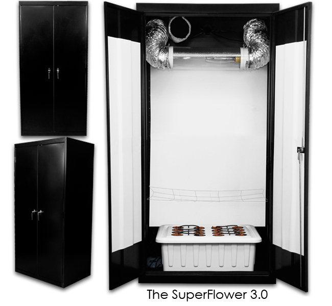 SuperFlower 3.0 â€“ Grow Cabinet