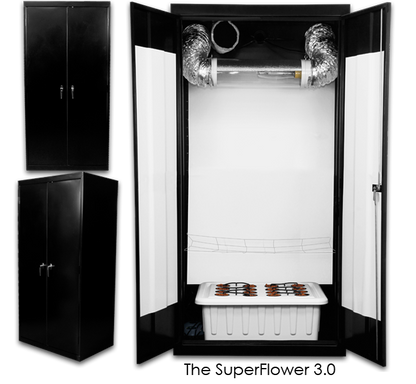 SuperFlower 3.0 â€“ Grow Cabinet