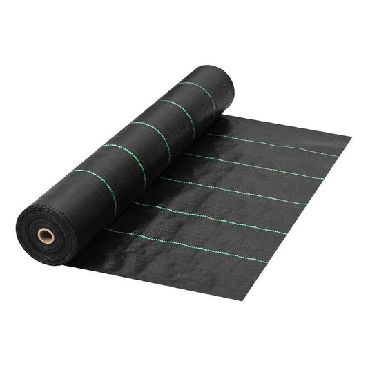 GROW1 Landscape Ground Cover Weed Mat Barrier Black 12ft x 300ft Main Image