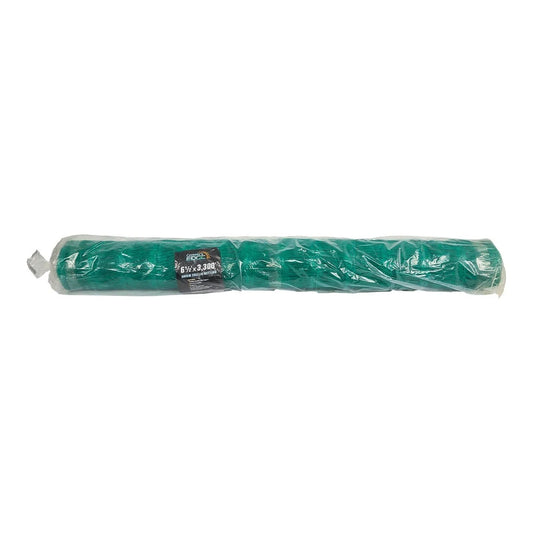 Grower's Edge green trellis netting bulk roll, 6.5 ft x 3300 ft, for plant support