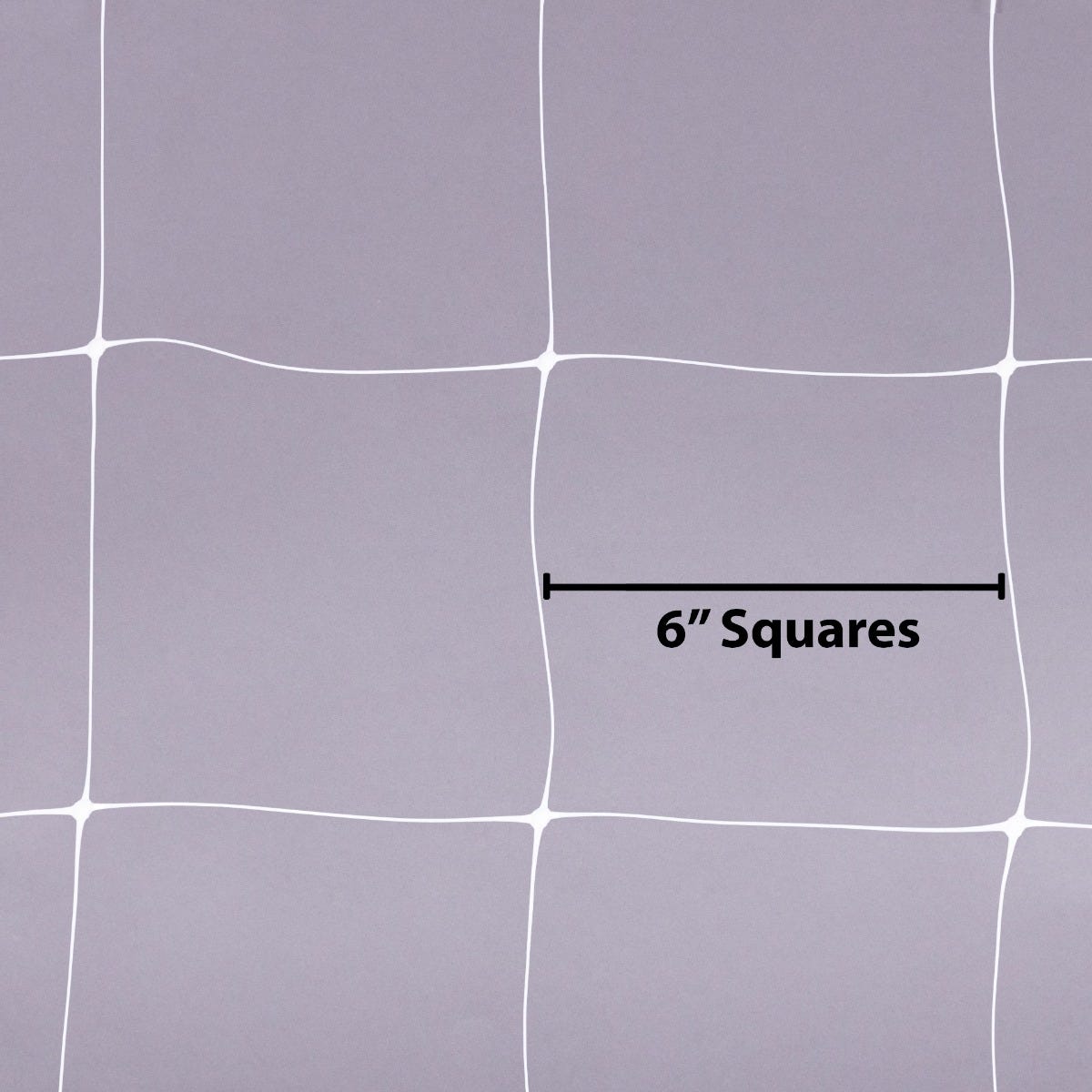 Grower's Edge Commercial Grade Trellis Netting 48 In X 3280 Ft - Bulk Roll 6" Spacing 6" Squares