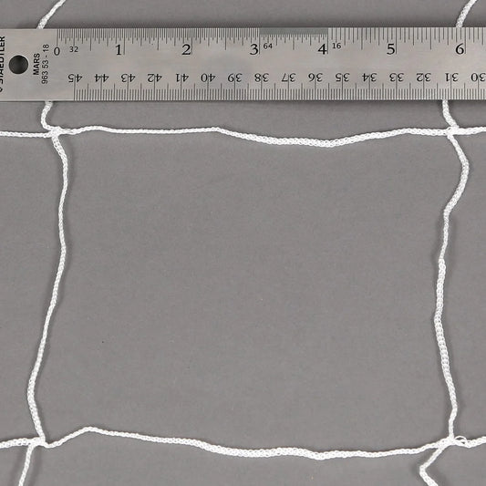 Grower's Edge Soft Mesh Trellis Netting 5 ft x 60 ft w/ 6 in Squares - 6 in squares with scale