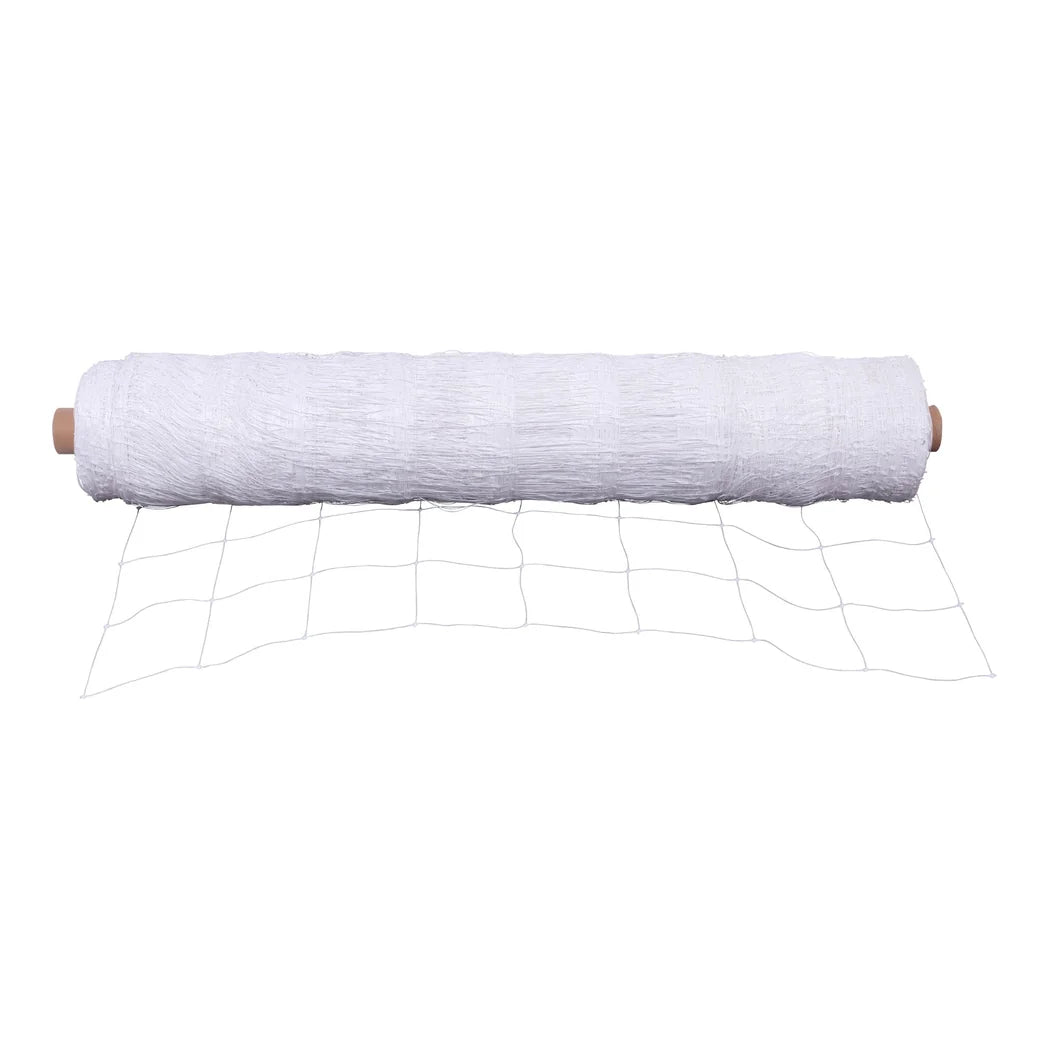 Growers Edge Trellis Netting 4 ft x 3280 ft | 6 in Mesh Bulk Roll - 6 in mesh netting, close view