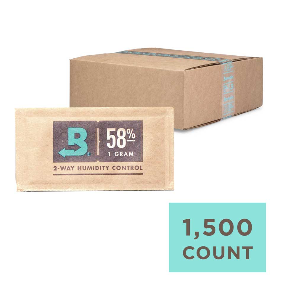 Boveda 58% 1g Slim - 1500 Pack
