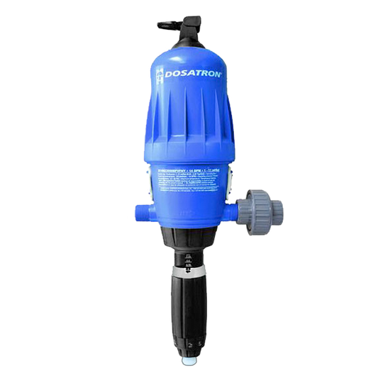 Dosatron LoFlo Series Nutrient Delivery System Unit - 3/4 in - 1.25 to 11 mL - 0.25 to 2.25 tsp
