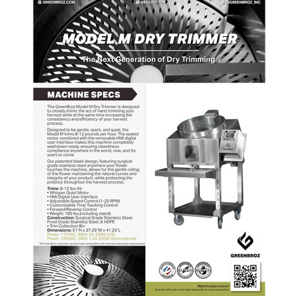 GreenBroz Model M Dry Trimmer