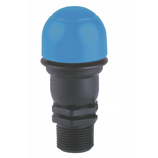 Netafim 1in Guardian Air/Vacuum Relief Air Vent with Shrader Valve