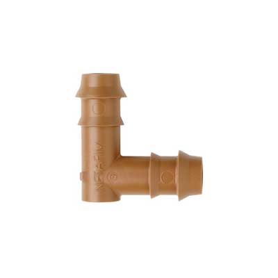 Netafim Space-It and DripNet PC Dripline Elbow - 100 Pack