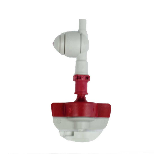 Netafim SpinNet Head Assy, Red Body, Red Mist Control, Grey Spinner - 25 Pack