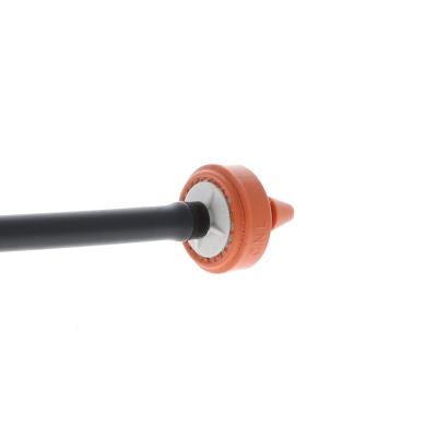 Netafim Dripper Assy 6.6 GPH Orange/Grey Dripper, Black Tubing 36in - 25 Pack