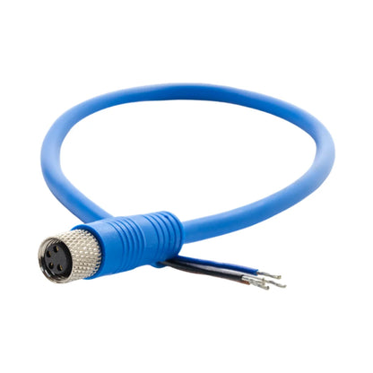 Growlink M8 Transition Cable 4-pin female M8 connector with knurled nut and tinned leads