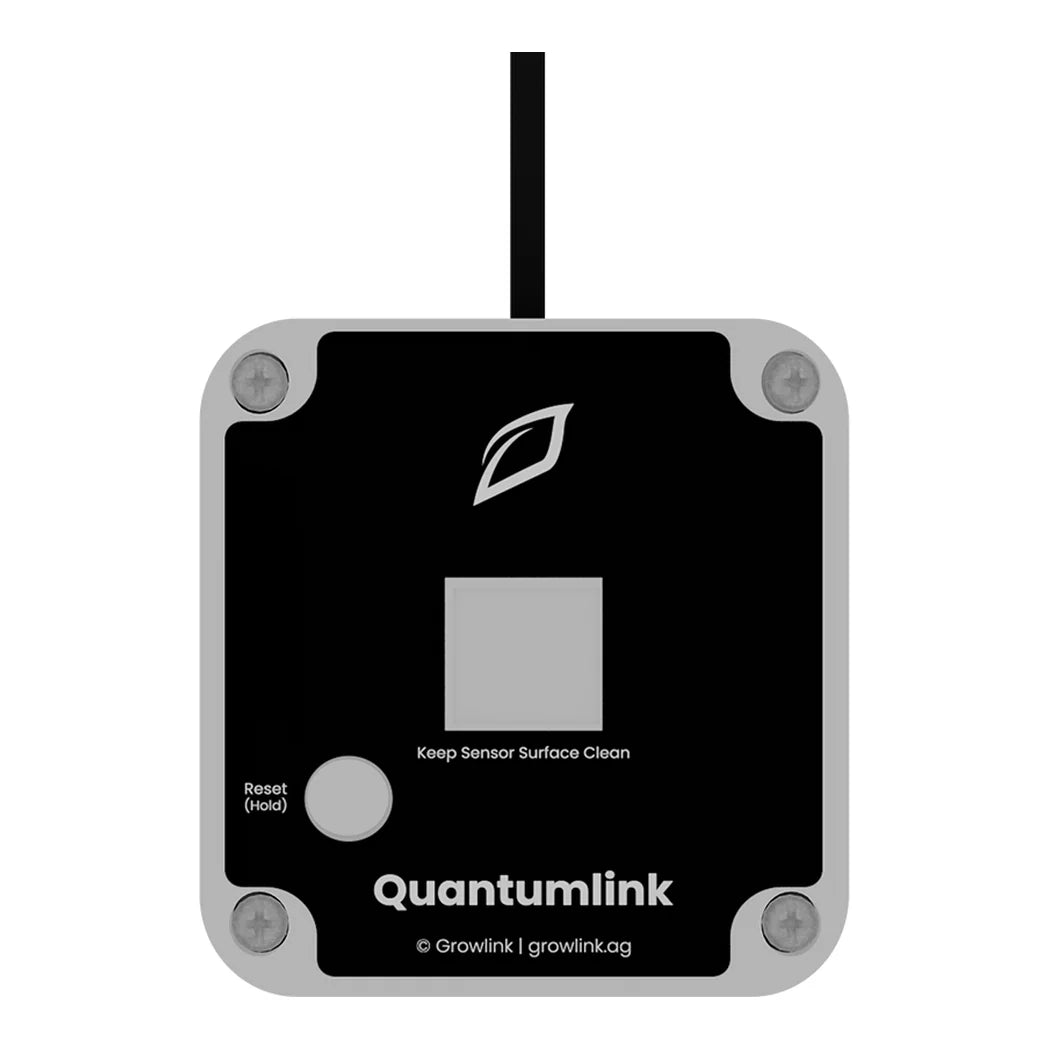 Growlink Quantumlink full-spectrum PAR sensor with M8 cable and reset button