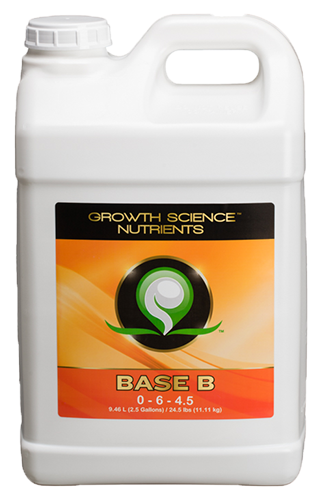 Growth Science Nutrients - Base B - 2.5 Gallon