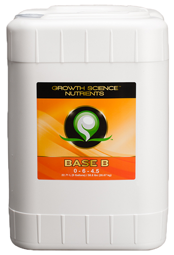 Growth Science Nutrients - Base B - 6 Gallon