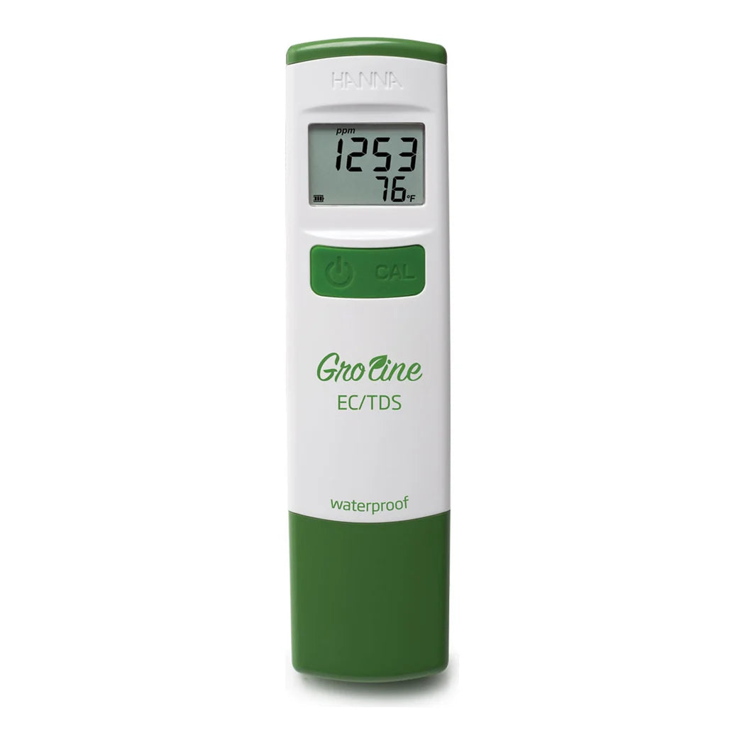 Hanna HI98318 GroLine waterproof EC/TDS tester pen with backlit display