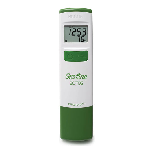Hanna HI98318 GroLine waterproof EC/TDS tester pen with backlit display