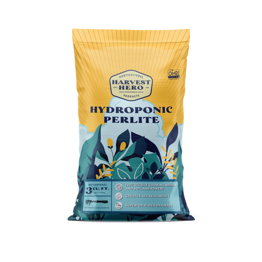 Harvest Hero Hydroponic Perlite 3 Cu Ft Macro View