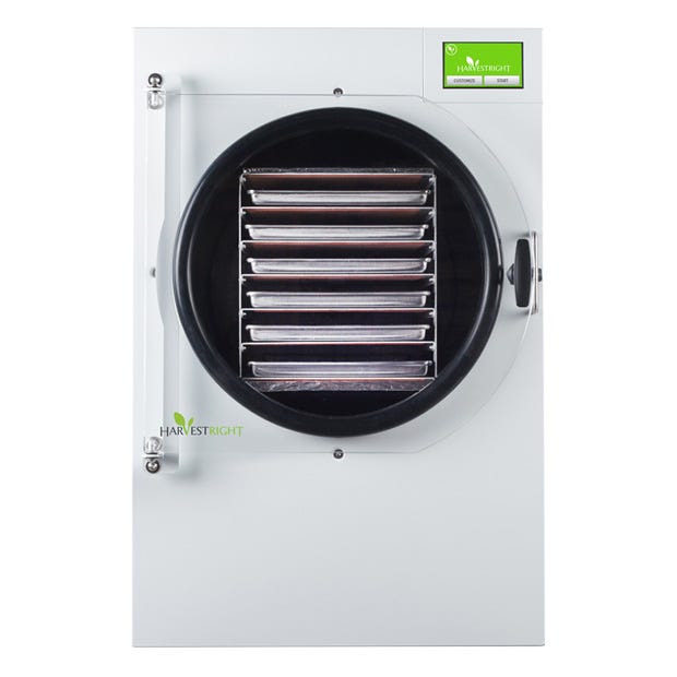 Harvest Right Freeze Dryer - Large - White - With Mylar Starter Kit