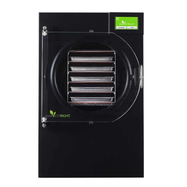 Harvest Right Freeze Dryer - Medium - Black - With Mylar Starter Kit