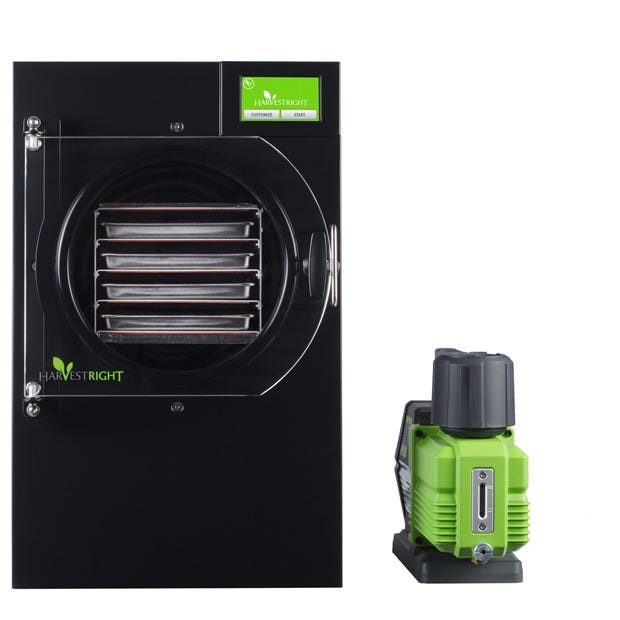 Harvest Right Freeze Dryer - Small - Black - With Mylar Starter Kit Main Image