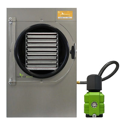 Harvest Right Pharmaceutical Freeze Dryer - Large - Stainless Steel - freeze dryer with vacuum pump