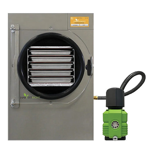 Harvest Right Pharmaceutical Freeze Dryer - Small - Stainless Steel - small stainless steel freeze dryer with vacuum pump