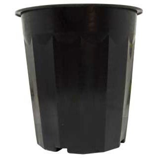 16 Quart Black Plastic Bucket, pack of 50