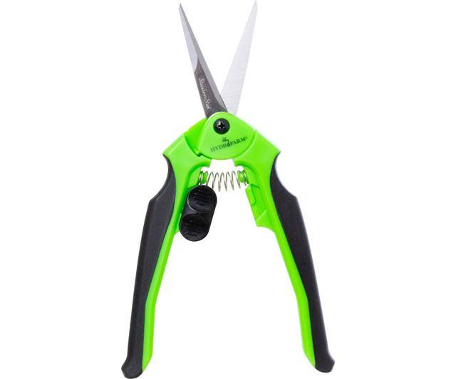 Premium Ergonomic Pruner - front - Open