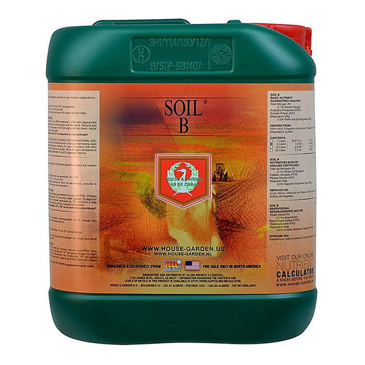 House and Garden Soil Nutrient B, part of the two-part soil base feed