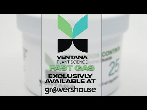 Ventana Plant Science - Chlorine Dioxide 25g Fast Release Deodorizing Gas (ClO2)