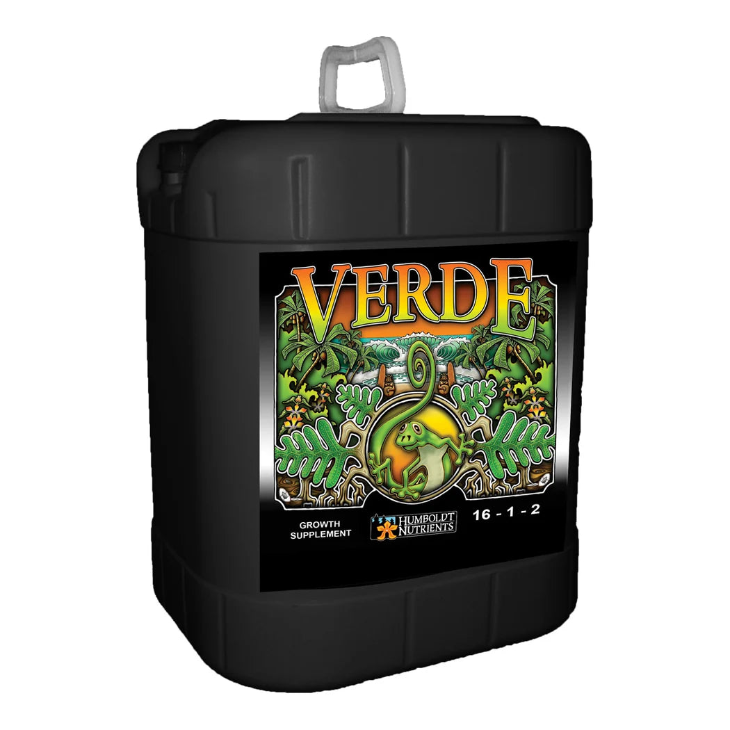 Humboldt Nutrients Verde 16-1-2 growth supplement, 5 gallon container