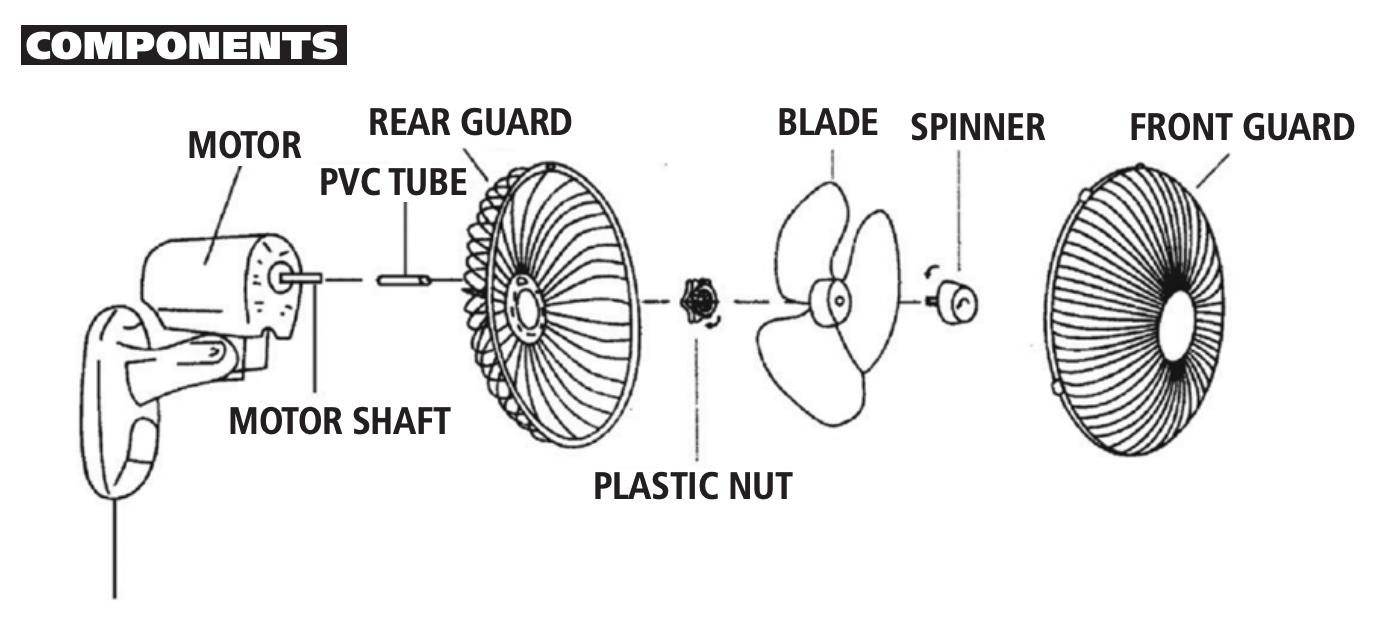 Hurricane 16in Wall Mount Fan - Classic Series