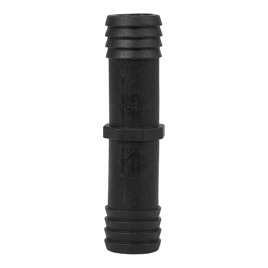 Hydro Flow Barbed Straight 1/2 in Connector (Single) | 4-Barb Irrigation Fitting