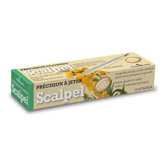 Precision cloning scalpel retail box, 10 sterile individually packaged scalpels