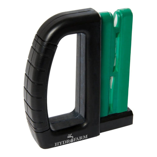 Hydrofarm Precision Pruner and Scissor Sharpener - sharpener, angled